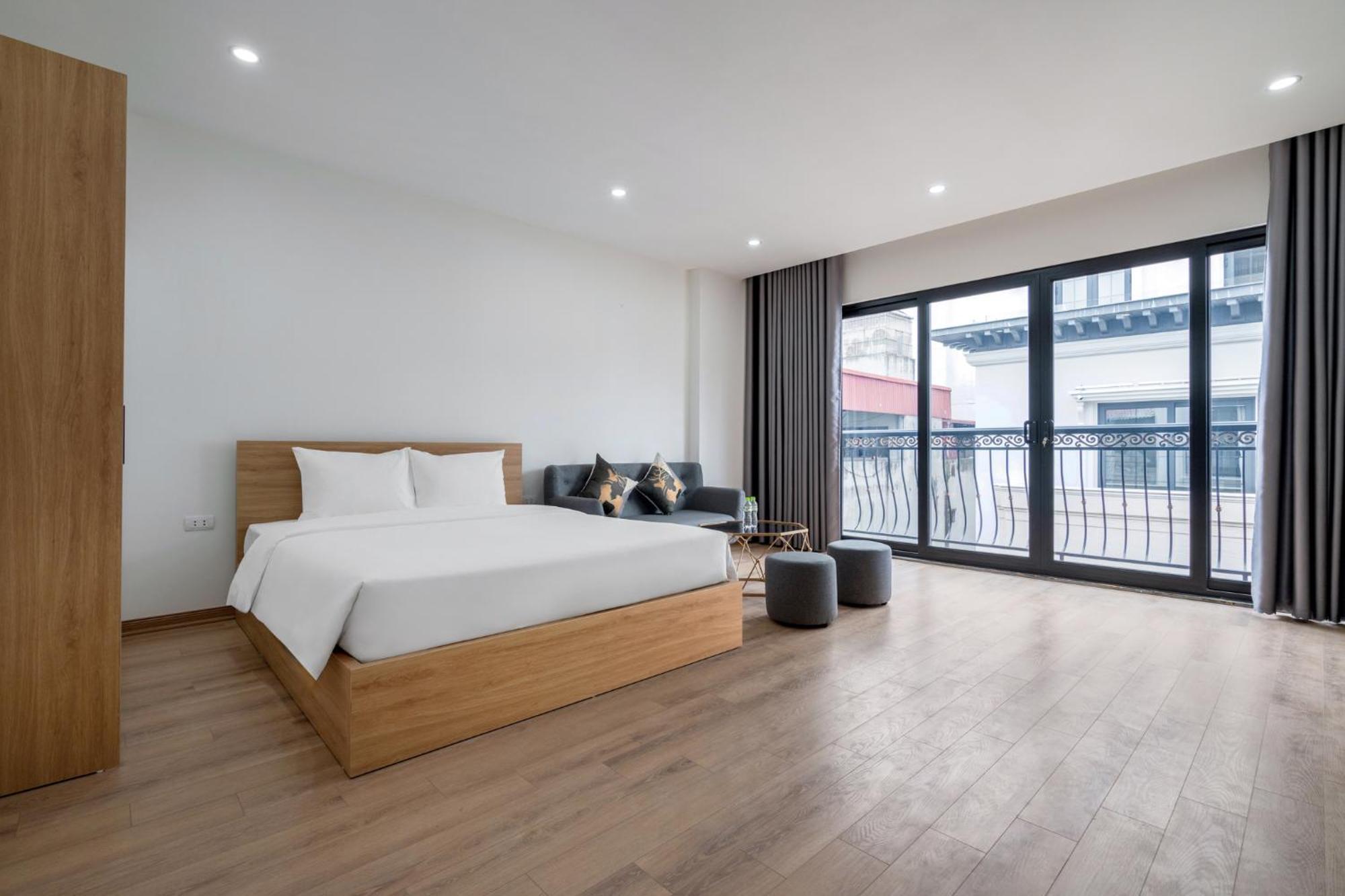 Casa Feliz Serviced Apartment Hanoi Buitenkant foto