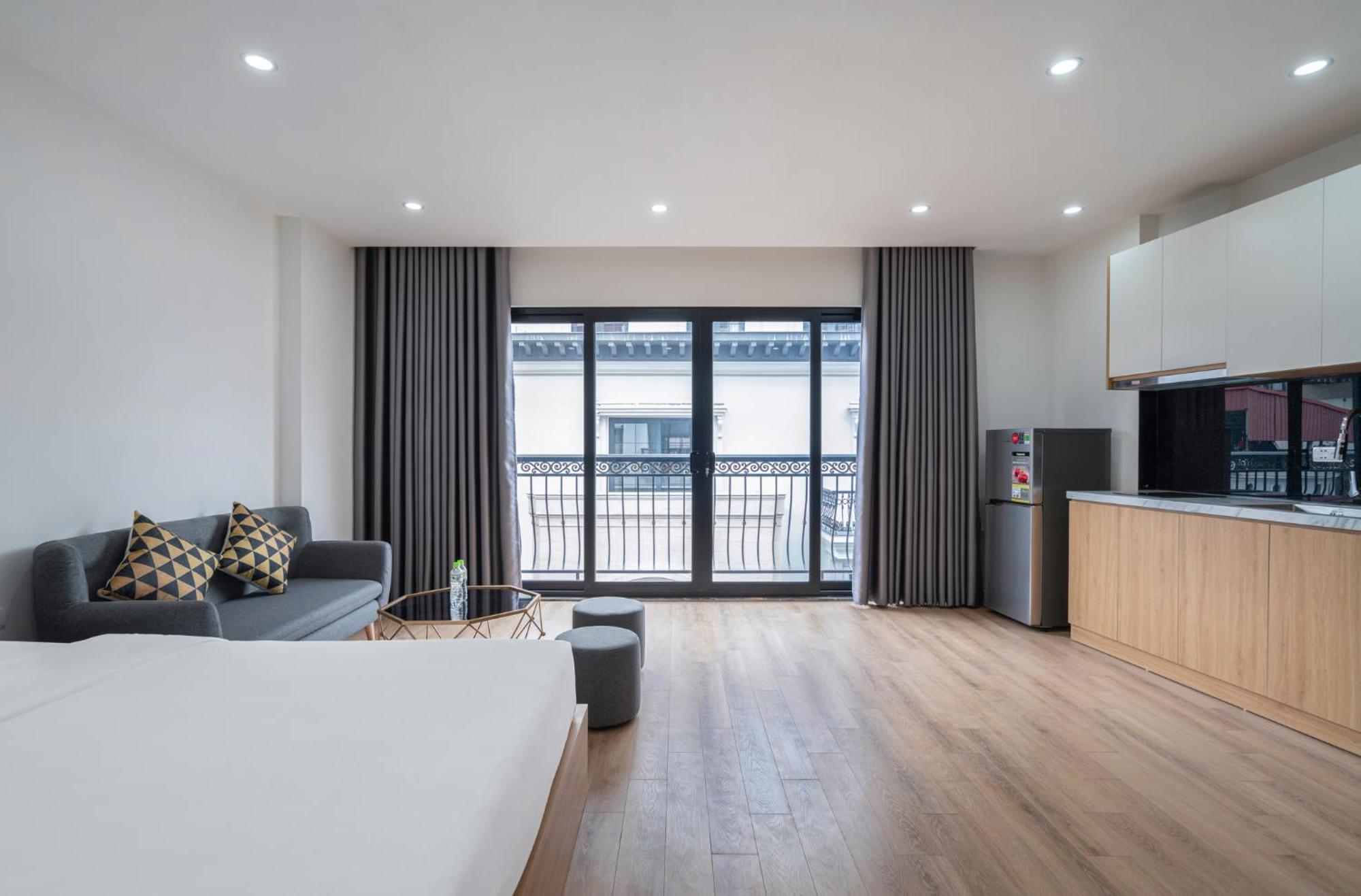Casa Feliz Serviced Apartment Hanoi Buitenkant foto