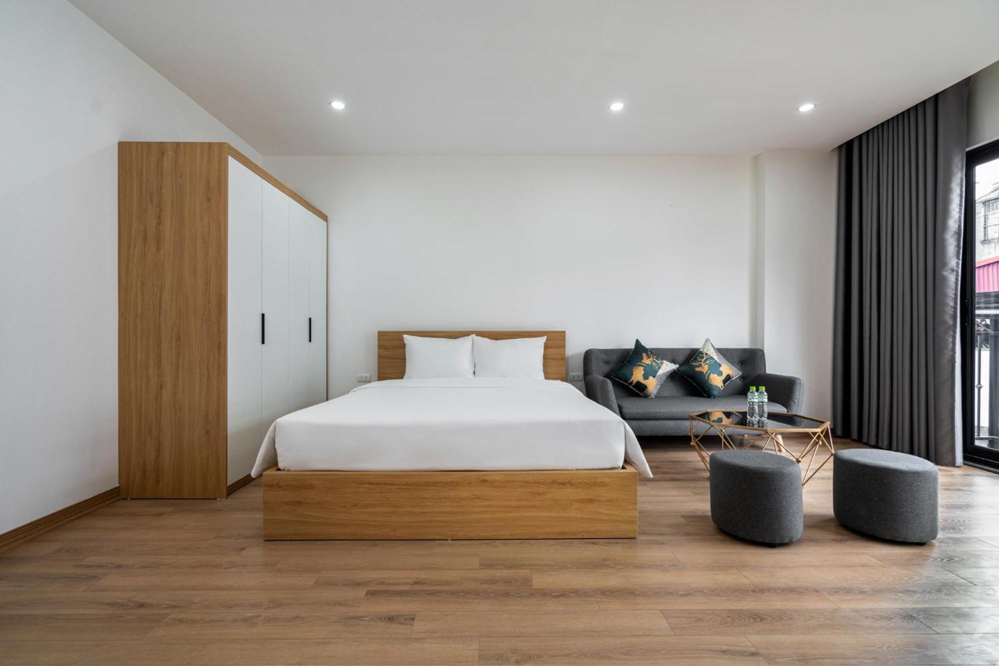 Casa Feliz Serviced Apartment Hanoi Buitenkant foto